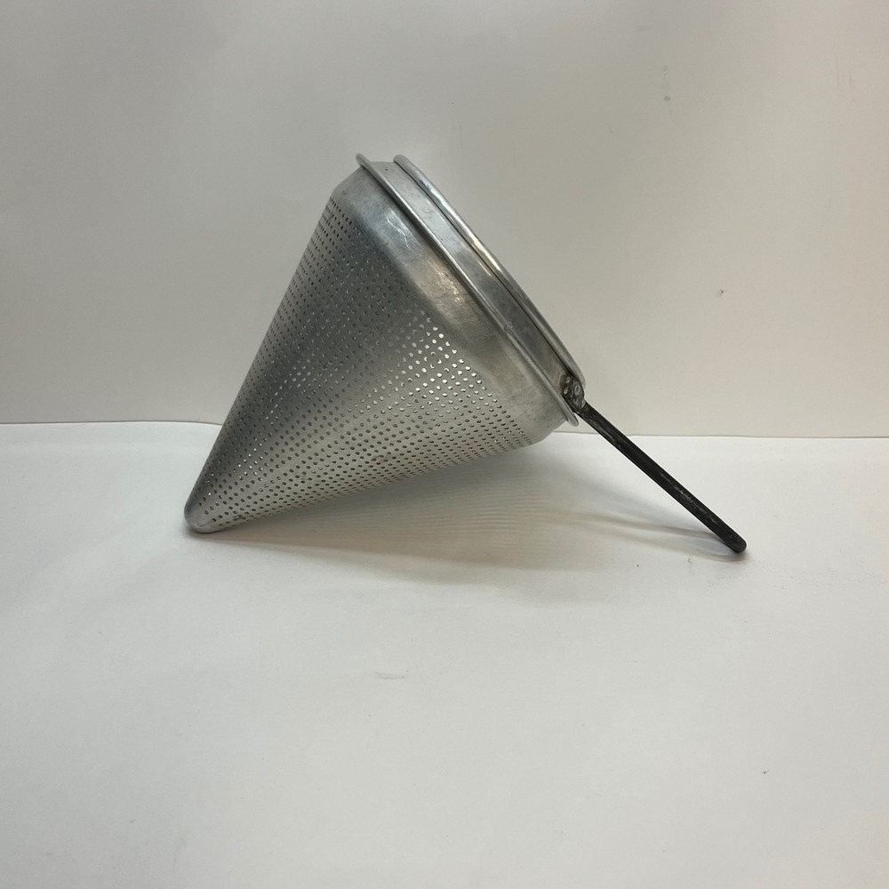 Vintage Wear-Ever No 8 Aluminum Chinois Conical Strainer Colander Made in USA